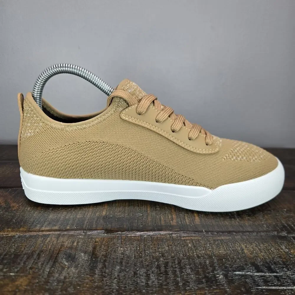 NEW Vessi Weekend 1.5 Womens Size 11 Waterproof Shoes Sneaker Oak Brown White
